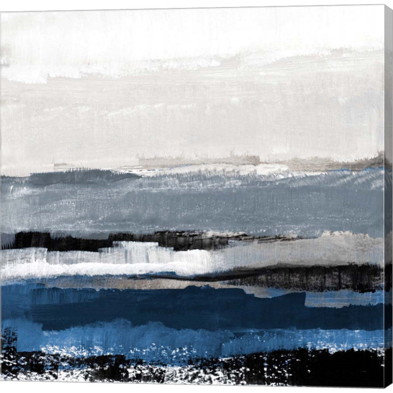 Polite Blue Journey by Lanie Loreth, Canvas Art