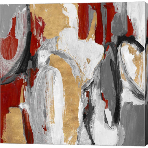 Red and Gold City Symphony I by Lanie Loreth, Canvas Art