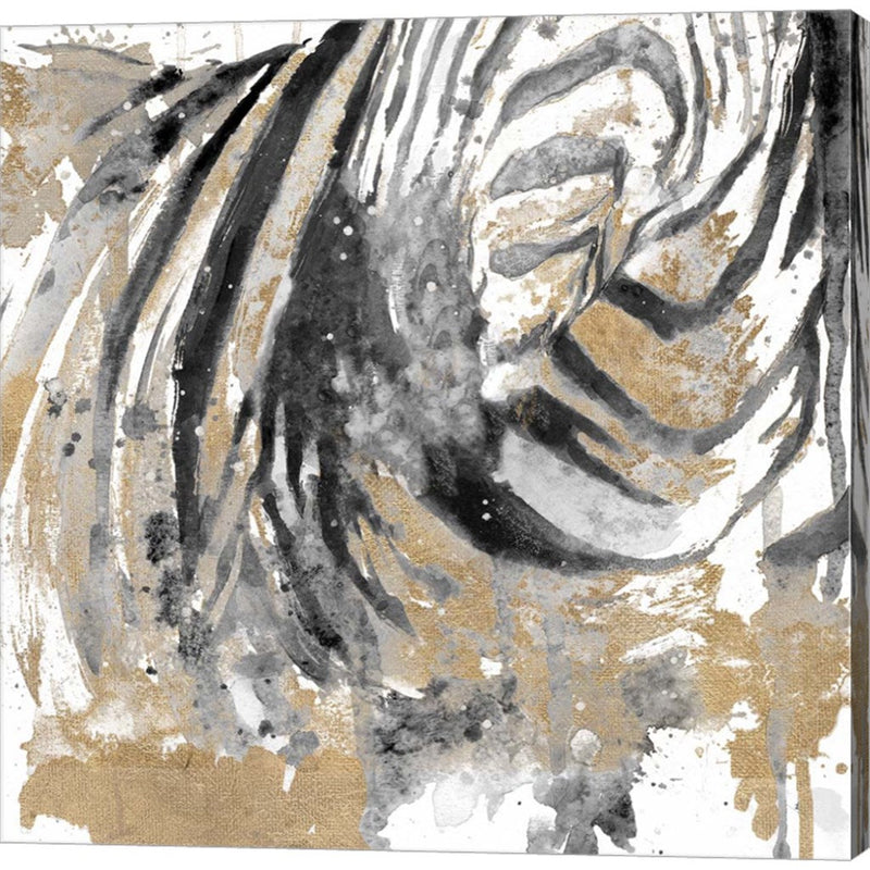 Zebra Striped Abstract by Patricia Pinto, Canvas Art