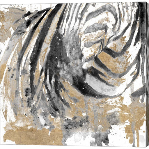 Zebra Striped Abstract by Patricia Pinto, Canvas Art