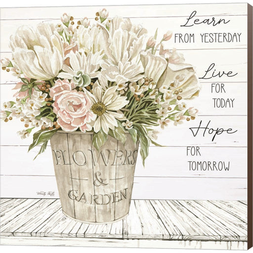 Learn from Yesterday by Cindy Jacobs, Canvas Art