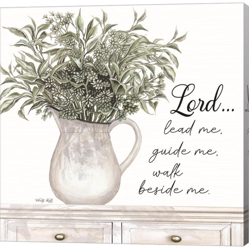 Lord Lead Me by Cindy Jacobs, Canvas Art