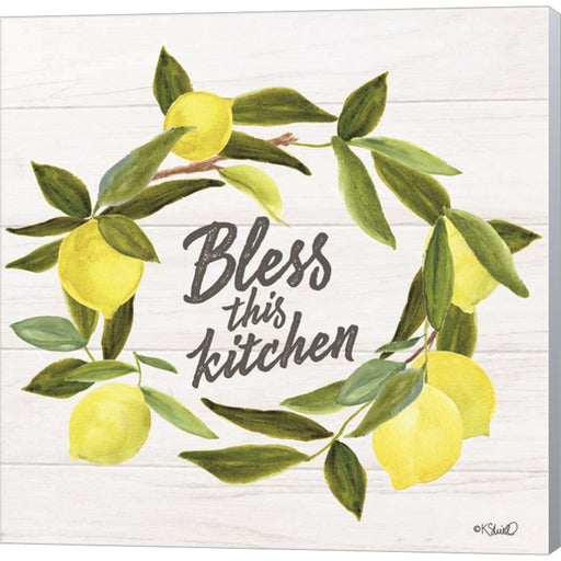 Bless This Kitchen by Kate Sherrill, Canvas Art