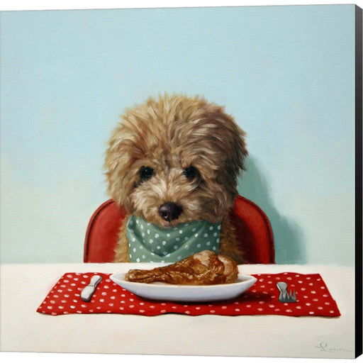 Puppy Chow by Lucia Heffernan, Canvas Art