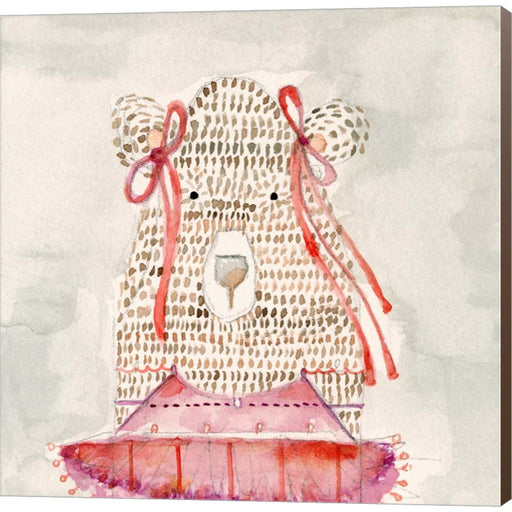Ballerina Bear by Natalie Timbrook, Canvas Art