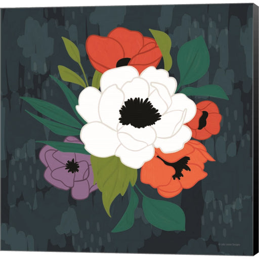 Bright Floral I by Lady Louise Designs, Canvas Art