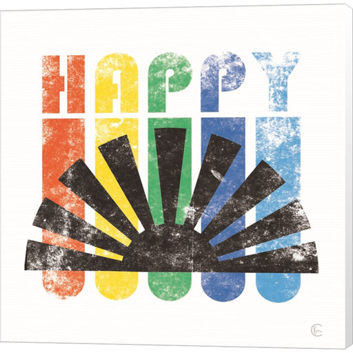 Happy Retro by Fearfully Made Creations, Canvas Art