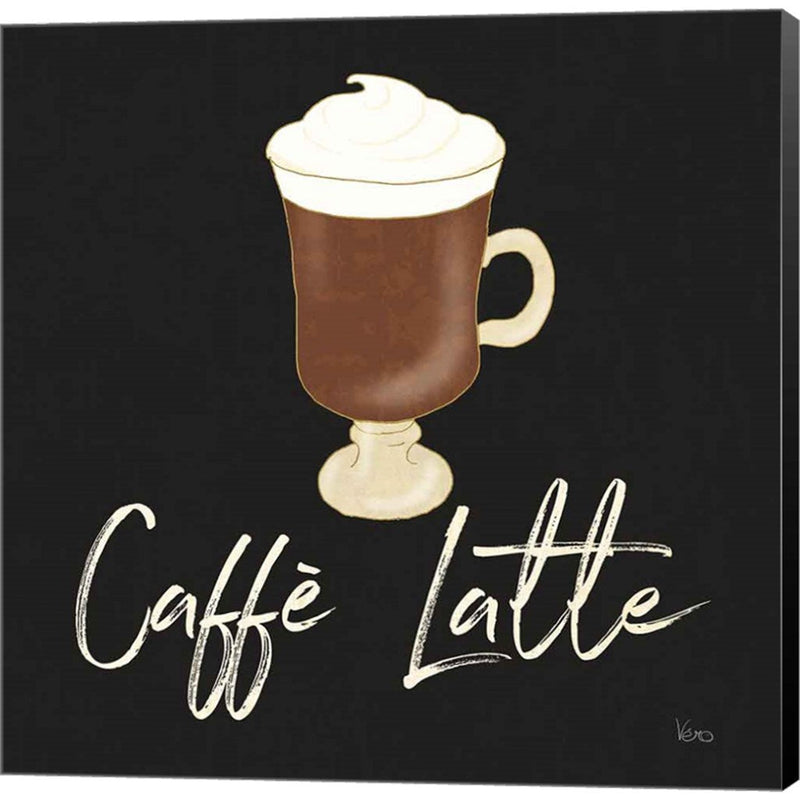 Fresh Coffee Caffe Latte by Veronique Charron, Canvas Art