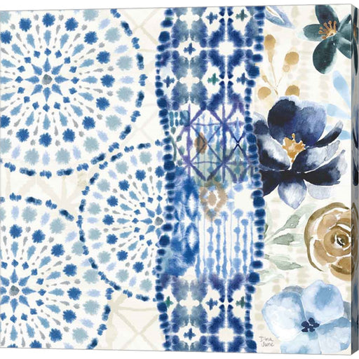 Indigo Splash VIII by Dina June, Canvas Art