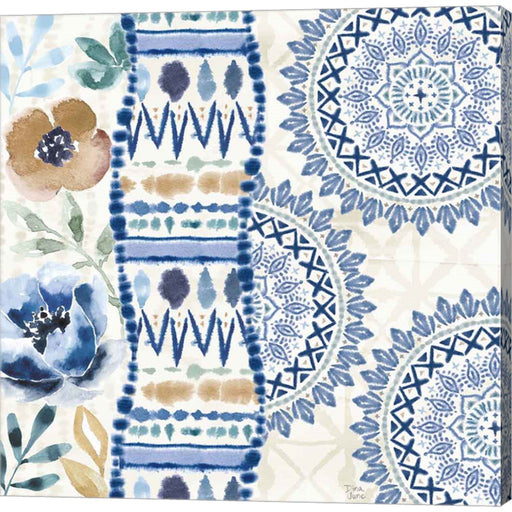 Indigo Splash VII by Dina June, Canvas Art