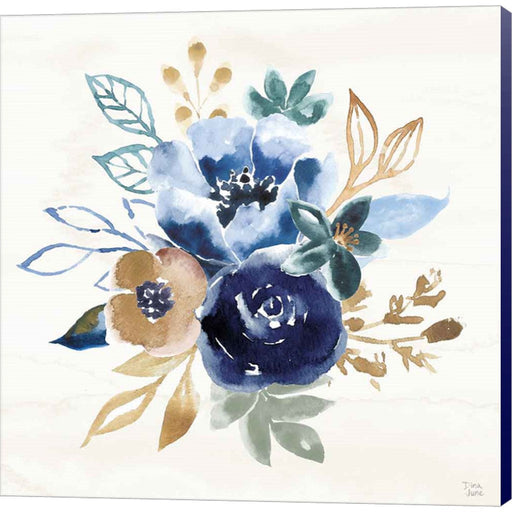 Indigo Splash IX by Dina June, Canvas Art