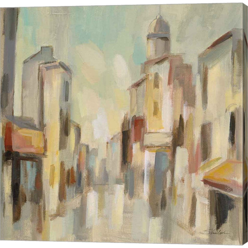Pastel Street I by Silvia Vassileva, Canvas Art