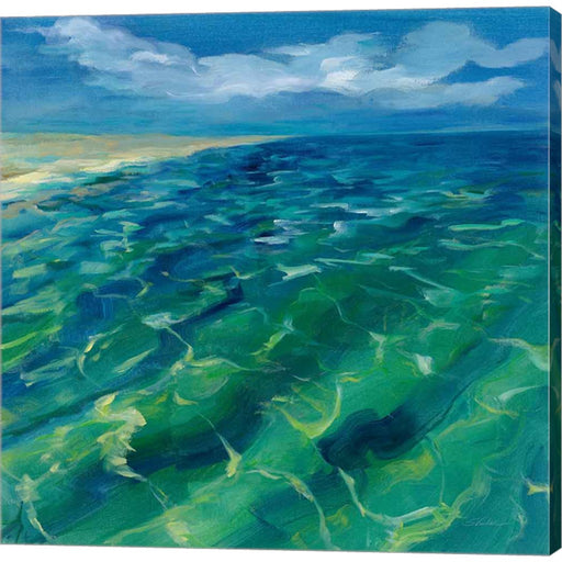 Sunny Sea Reflections by Silvia Vassileva, Canvas Art