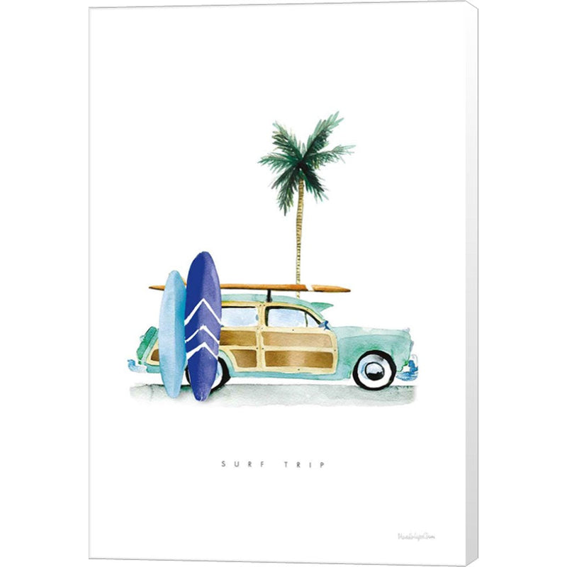 Surf Days I by Mercedes Lopez Charro, Canvas Art