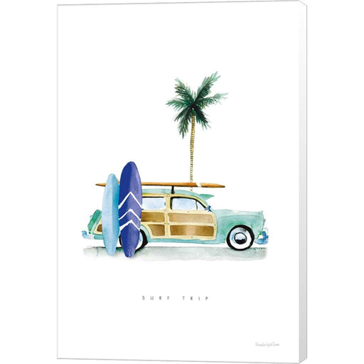 Surf Days I by Mercedes Lopez Charro, Canvas Art