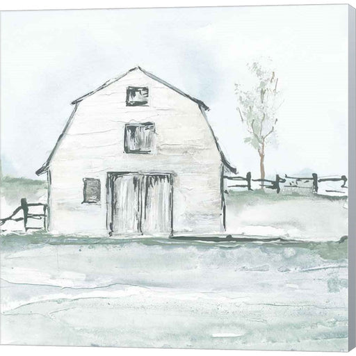 Neutral Barn III by Chris Paschke, Canvas Art