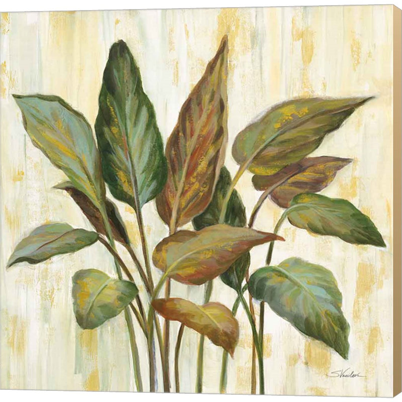 Fall Greenhouse Leaves by Silvia Vassileva, Canvas Art