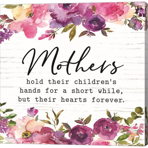Floral Mothers Hold by Lettered & Lined, Canvas Art