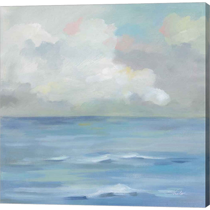 Morning Seaside Clouds by Silvia Vassileva, Canvas Art