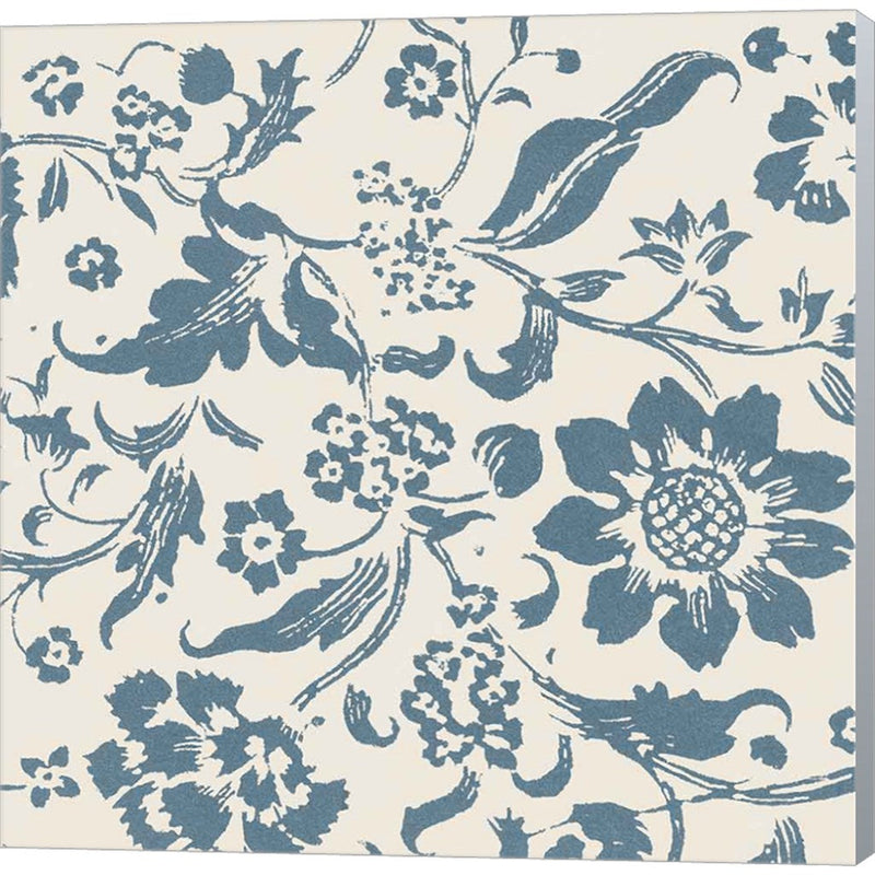 Floral Toile II by Wild Apple Portfolio, Canvas Art