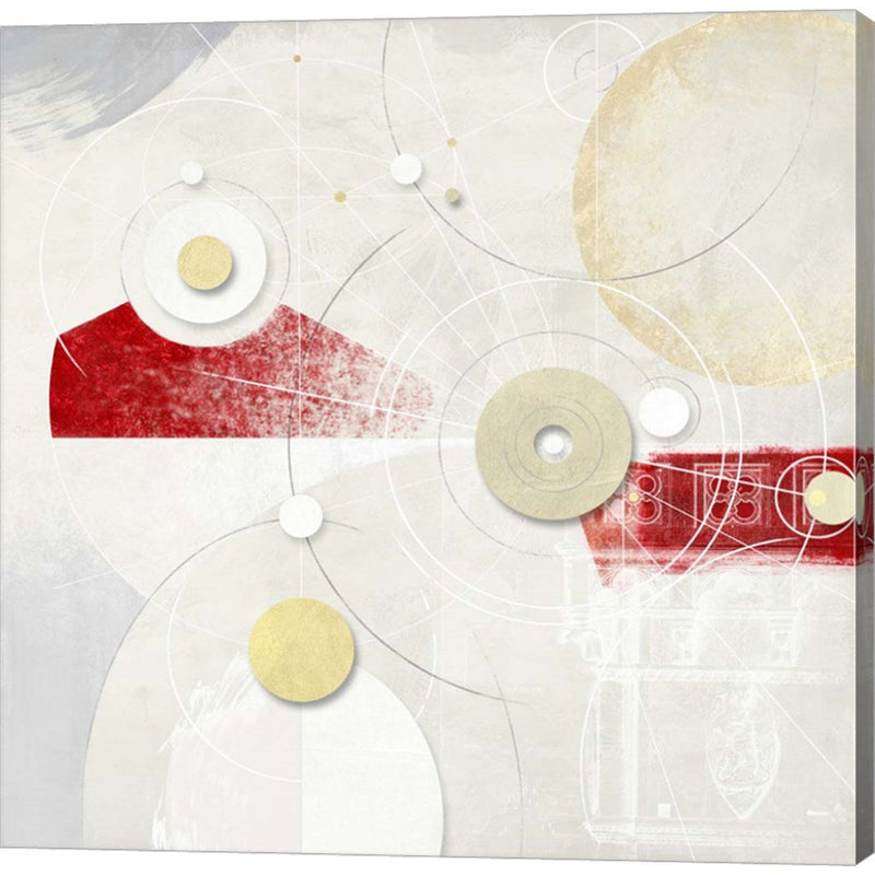 Galassia # 4 (Rosso) by Arturo Armenti, Canvas Art