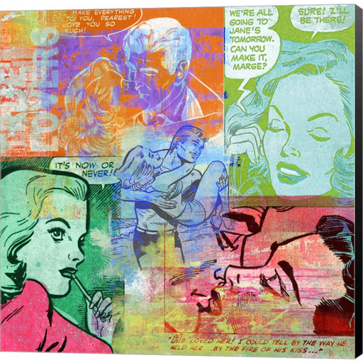 True Lovers by Eric Chestier, Canvas Art