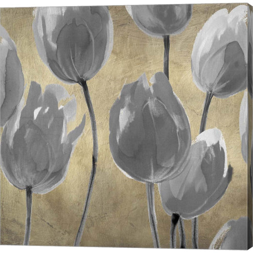 Grey Tulips I by Luca Villa, Canvas Art
