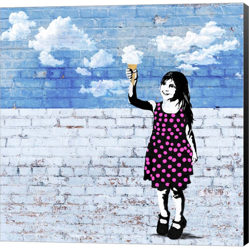 Sky Cream by Masterfunk Collective, Canvas Art