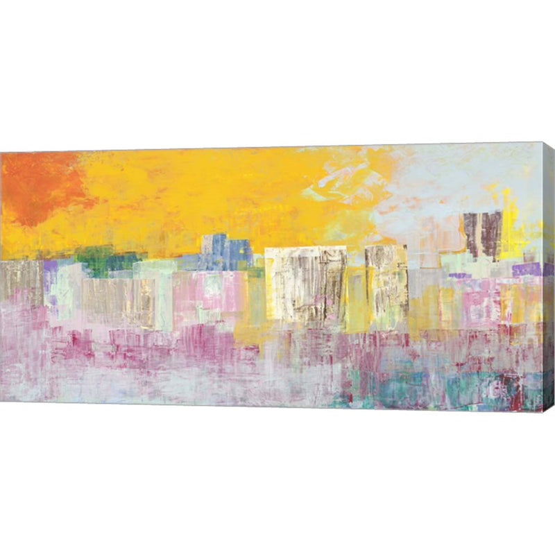 Citta d'estate by Italo Corrado, Canvas Art