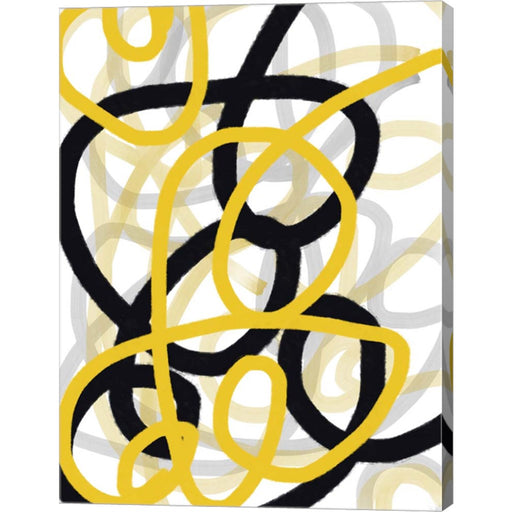 Scribble No. 1 by Bronwyn Baker, Canvas Art
