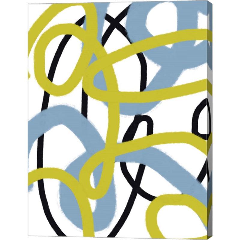 Scribble No. 3 by Bronwyn Baker, Canvas Art
