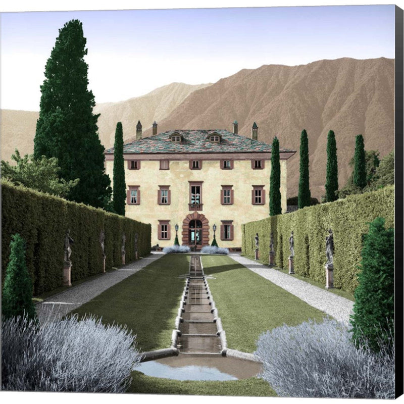 Villa Balbiano No. 3 by Alan Blaustein, Canvas Art