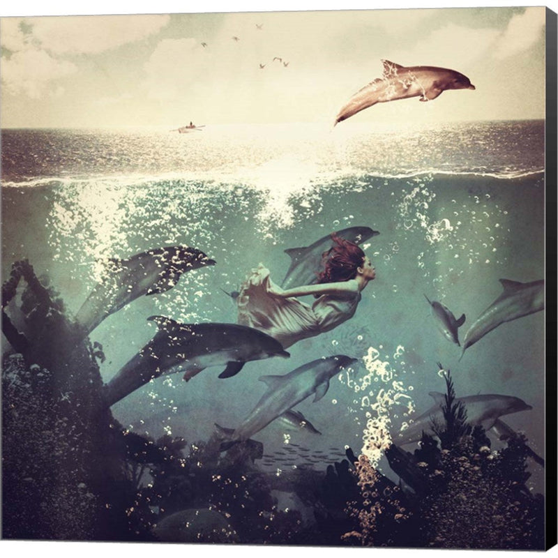 My Favorite Morning Race by Paula Belle Flores, Canvas Art