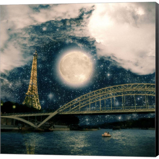One Starry Night in Paris by Paula Belle Flores, Canvas Art