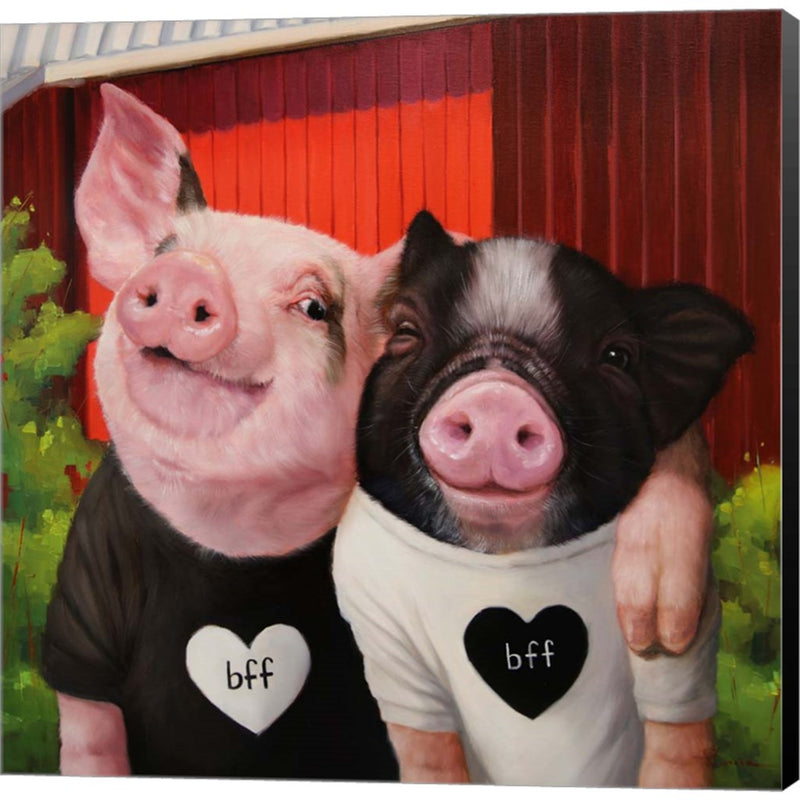 BFF by Lucia Heffernan, Canvas Art