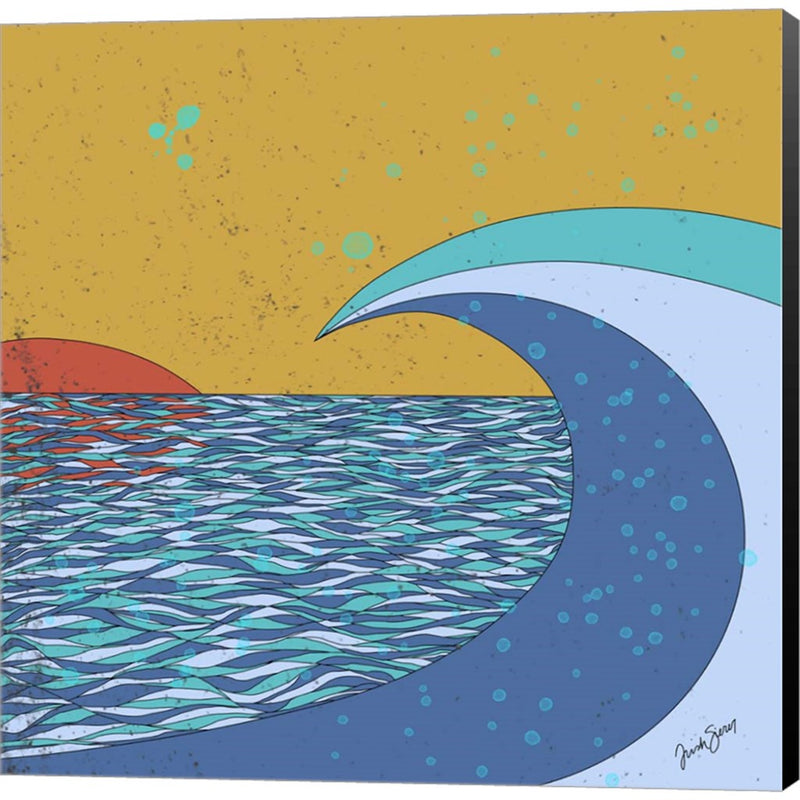 Big Wave by Trish Sierer, Canvas Art