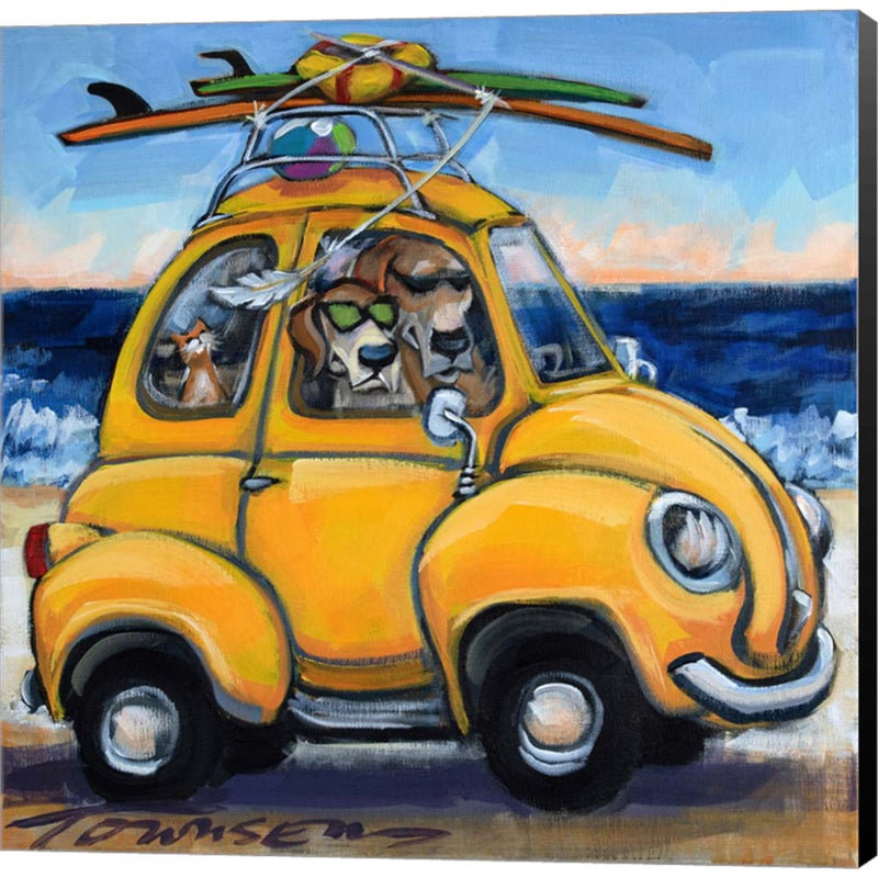 Beachy Keen by CR Townsend, Canvas Art