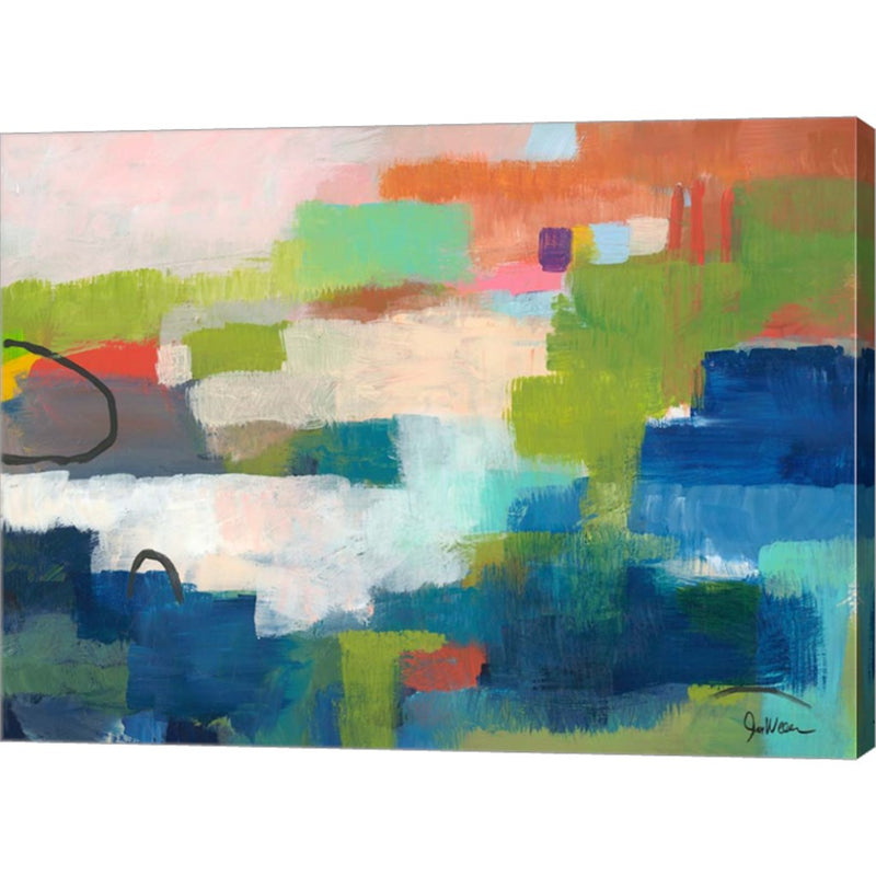 Colorfield No. 7 by Jan Weiss, Canvas Art