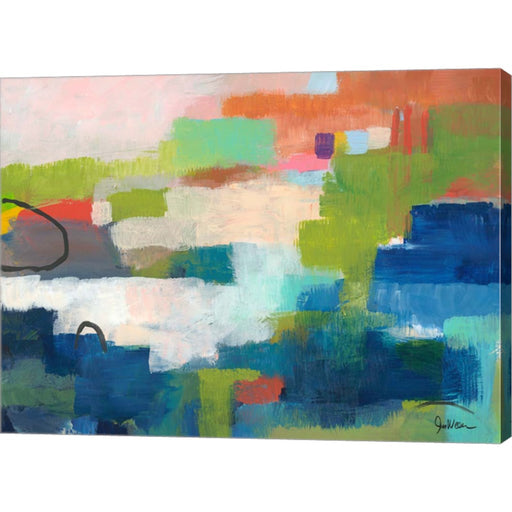 Colorfield No. 7 by Jan Weiss, Canvas Art