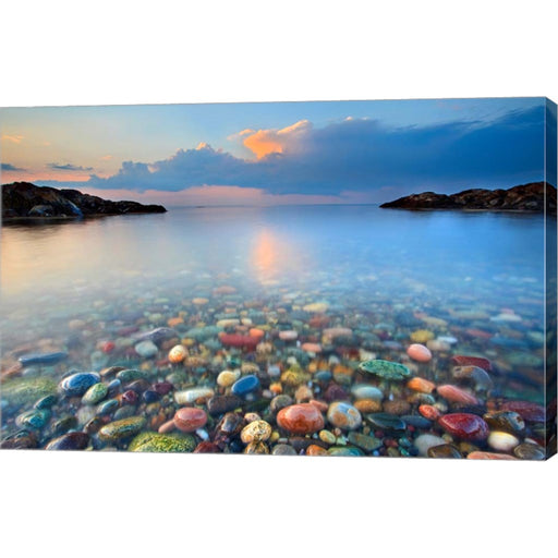 Colored Rocks by Patrick Zephyr, Canvas Art