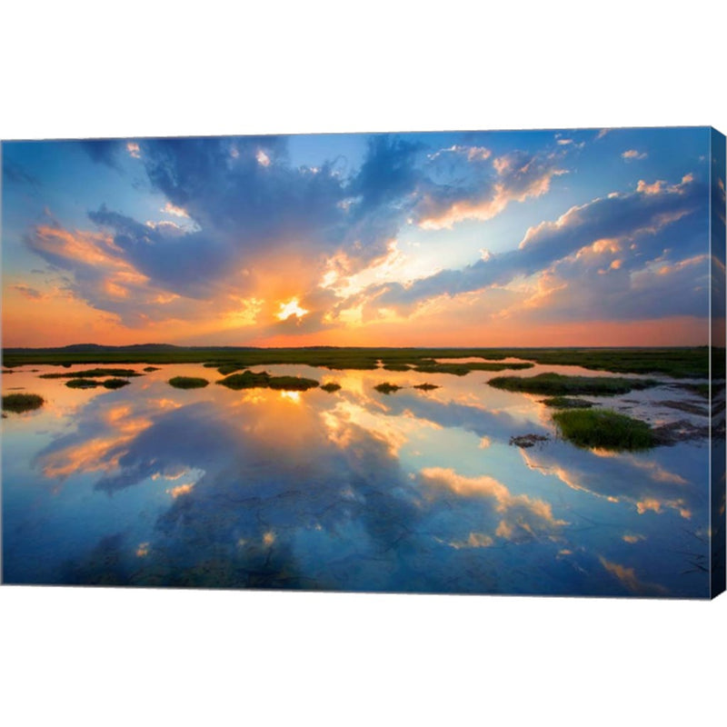 Plum Island by Patrick Zephyr, Canvas Art
