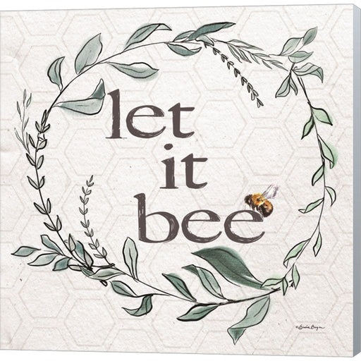 Let It Bee by Susie Boyer, Canvas Art