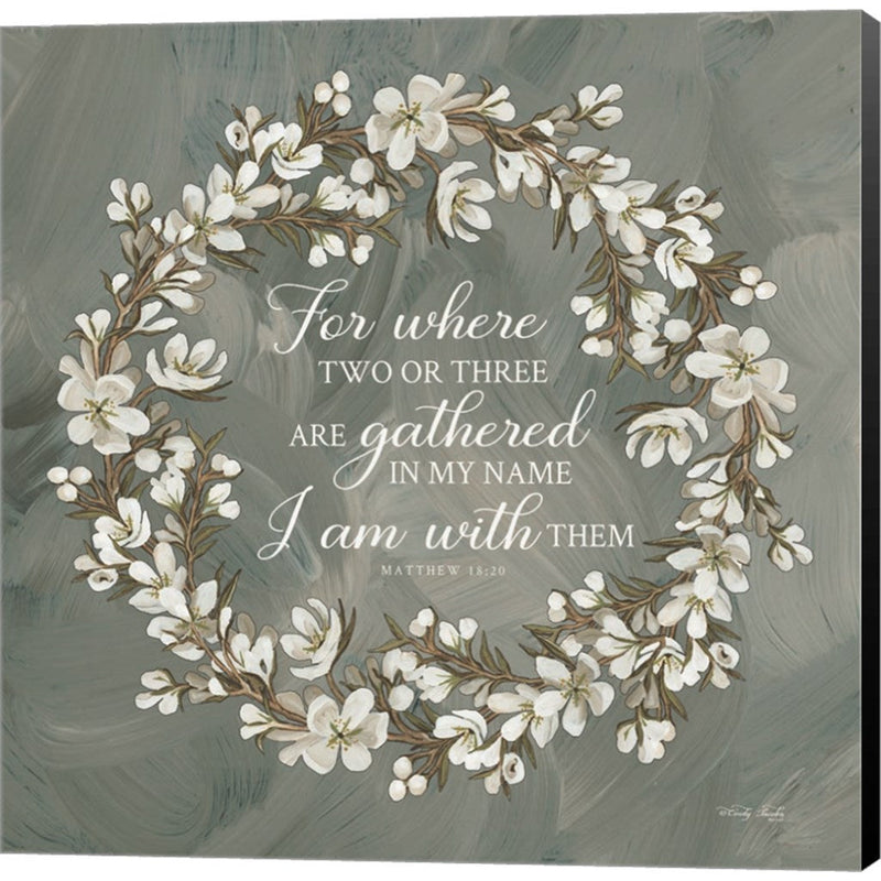 I Am with Them by Cindy Jacobs, Canvas Art