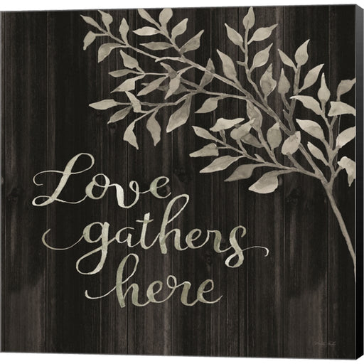 Love Gathers Here by Cindy Jacobs, Canvas Art