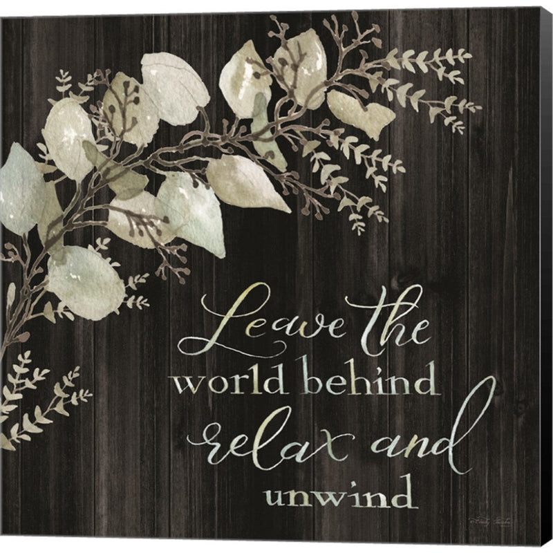 Relax and Unwind by Cindy Jacobs, Canvas Art