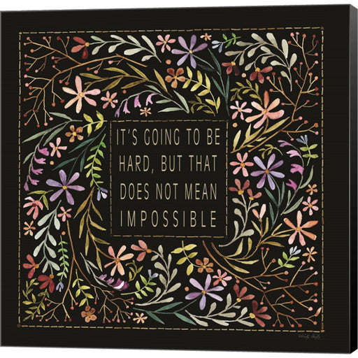 It's Going to be Hard by Cindy Jacobs, Canvas Art