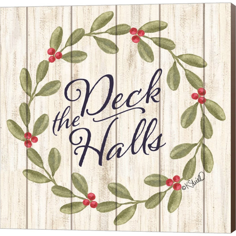 Deck the Halls by Kate Sherrill, Canvas Art