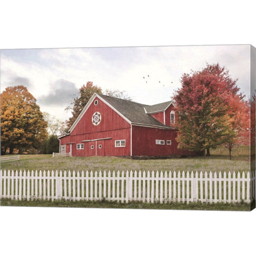 Fall Barn by Lori Deiter, Canvas Art