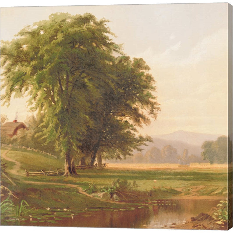 Country Pond 1 by Stellar Design Studio, Canvas Art