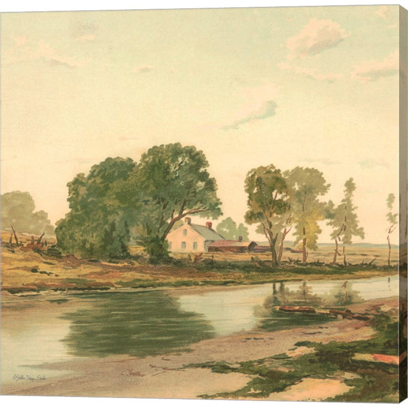 Country Pond 3 by Stellar Design Studio, Canvas Art